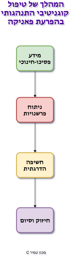 הפרעת פאניקה טיפול CBT