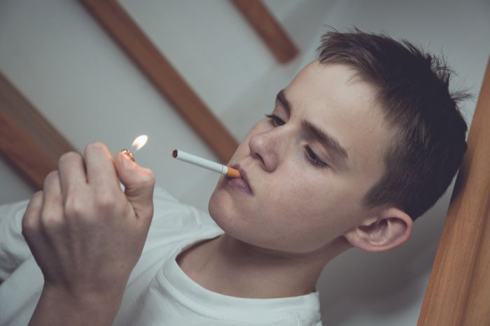 Tobacco Addiction Adolescents