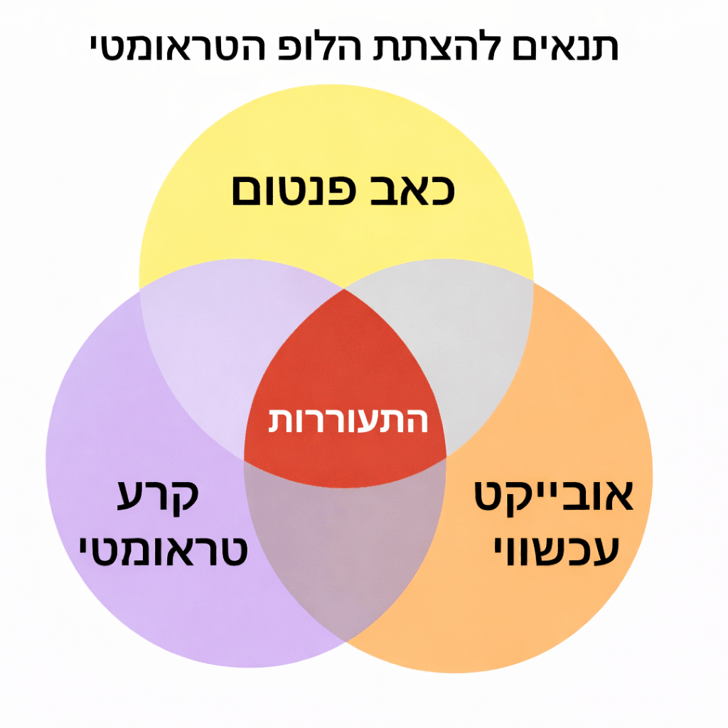 מודל תנאים להצתת הלופ הטראומטי