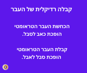 קבלה רדיקלית של העבר