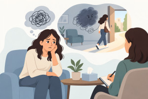 חרדה שנמשכת תוך כדי טיפול CBT בחרדה 